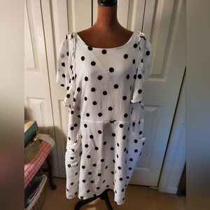 A New Day Cream Flutter Sleeve Midi Dress